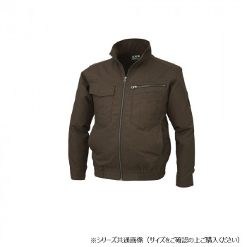 ジーベック(XEBEC)  XE98002  空調服C100ヘリンボンブルゾン  アーミーグリーン  3L