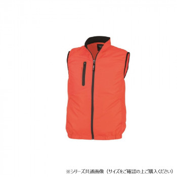 ジーベック(XEBEC)  XE98010  空調服ベスト  オレンジ  5L