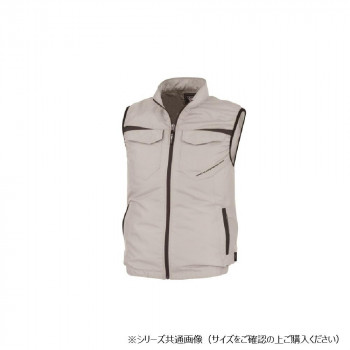 ジーベック(XEBEC)  XE98011  空調服ベスト  シルバーグレー  LL