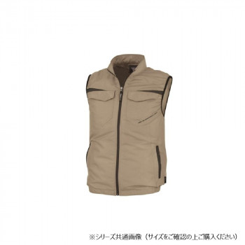 ジーベック(XEBEC)  XE98011  空調服ベスト  キャメル  M