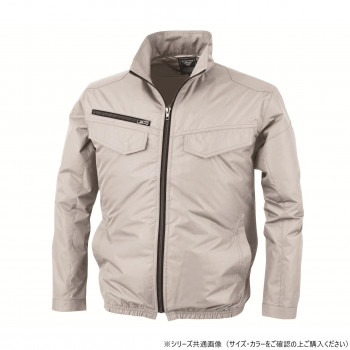 ジーベック(XEBEC)  XE98017  空調服遮熱ブルゾン  シルバーグレー  L