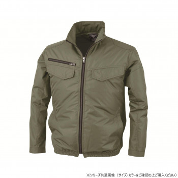 ジーベック(XEBEC)  XE98017  空調服遮熱ブルゾン  アーミーグリーン  L