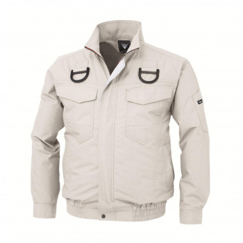ジーベック(XEBEC)  XE98101  空調服TCハーネスブルゾン  シルバーグレー  5L