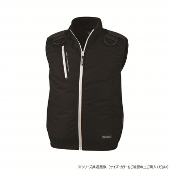 ジーベック(XEBEC)  XE98104  空調服遮熱ハーネスベスト  黒  LL