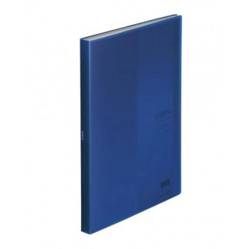 LIHIT LAB.(リヒトラブ)　クリヤーブック　40P　A4S　インディゴブルー　N-8102-11