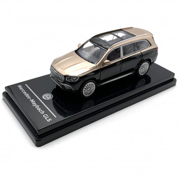 JADI メルセデス マイバッハ GLS オブシディアンブラック/カラハリゴールド LHD 1/64スケール PA55303