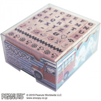こどものかお PEANUT スヌーピープチ文字セットU 2250-001