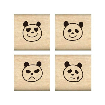 こどものかお 手帳はんこ部4Pセット 0409-020