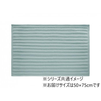 いっぺん使てみてバスマット 50×75cm　ペールブルー