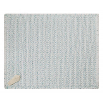 ふわさら吸水水切りマット 42×52cm　ブルー