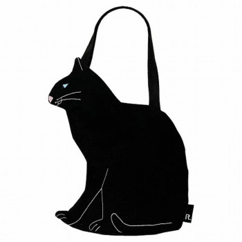 ROOTOTE　ルートート　トートバッグ　EU.デリ.オスワリネコ-A         KURO　111003