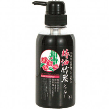 日本漢方研究所　椿油竹炭シャンプー　340ml　53090