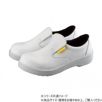 シモン 安全靴 7517白静電靴 24cm 1128850