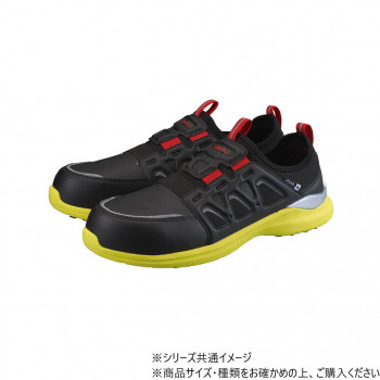 シモン プロスニーカー KL517黒/イエロー  24cm 2313270