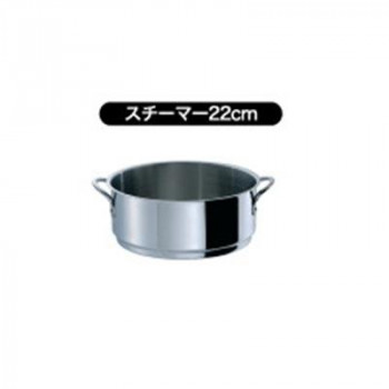 ウルシヤマ金属工業　サンク・クーシュ　スチーマー　22cm