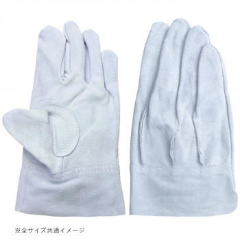 小野商事 エース 牛床革手袋 外縫い Mサイズ AG465
