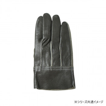 小野商事 エース 牛本革 作業手袋 背縫い ジャスピー AG490