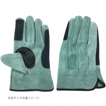 小野商事 エース 牛床革手袋 オイル加工 鉄筋 Lサイズ AG4515