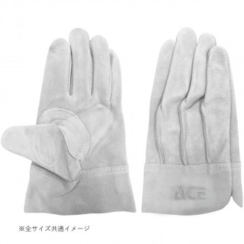 小野商事 エース 牛床革手袋 外縫い プレミアム Mサイズ AG4603