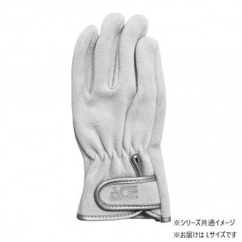 小野商事 エース AAA級 牛床革手袋 エースプレミアム マジックテープ Lサイズ AG4411