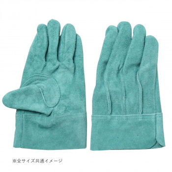 小野商事 エース 牛床革手袋 オイル 外縫い L AG4509