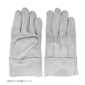 小野商事 エース 現場系女子 牛床革手袋 外縫い 女性用Mサイズ AG2150