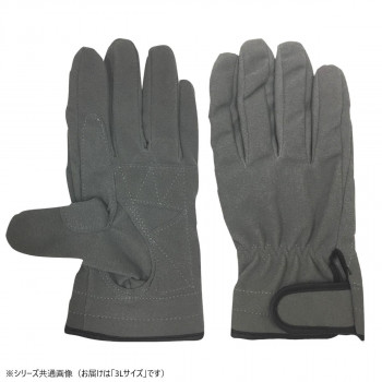 小野商事 エース 合成皮革手袋 DURA PLUS 3Lサイズ AG6495-3L