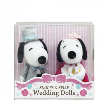 吉徳　スヌーピー(SNOOPY)　ウェディング・シリーズ　ウェディング　ミニマスコット　カラー　182561