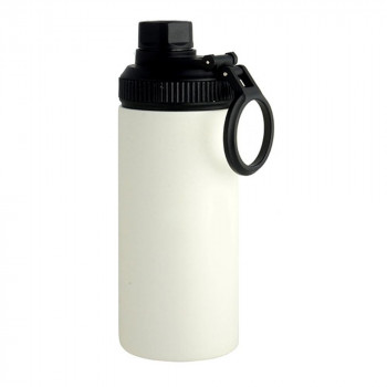 リビング WELF SLIM BOTTLE 直飲みスリムステンレスボトル WH 450ml