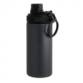 リビング WELF SLIM BOTTLE 直飲みスリムステンレスボトル BK 450ml
