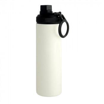 リビング WELF SLIM BOTTLE 直飲みスリムステンレスボトル WH 650ml