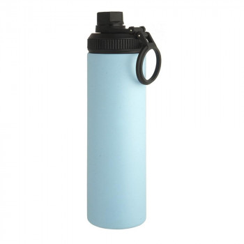 リビング WELF SLIM BOTTLE 直飲みスリムステンレスボトル BL 650ml
