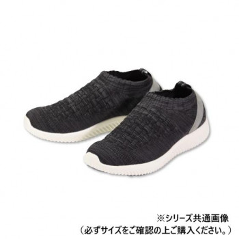 マリアンヌ製靴 ストレッチニットスニーカーWG140 ブラック L WG140