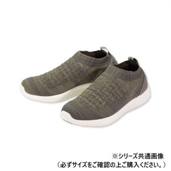 マリアンヌ製靴 ストレッチニットスニーカーWG140 カーキ 4L WG140