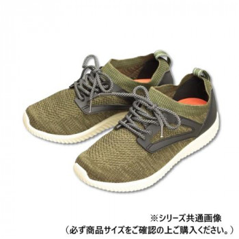 マリアンヌ製靴 ストレッチニットスニーカーWG130 カーキ M WG130