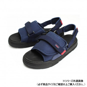 マリアンヌ製靴 ジャストフィットサンダルWG510 ネイビー 4L WG510