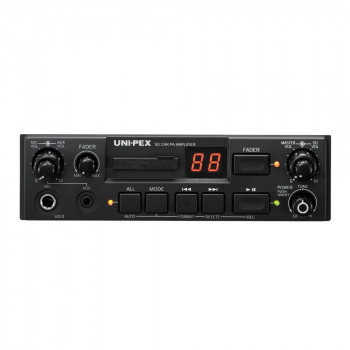 UNIーPEX ユニペックス SDレコーダー付車載アンプ  NDS-204A
