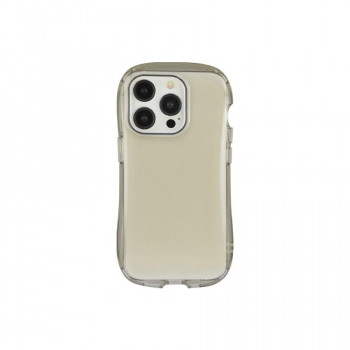 iPhone15Pro対応クリスタルクリアケース ベージュ GMD-17BG