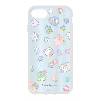すみっコぐらし IIIIfit iPhoneSE(第2・3世代)/6～8/6s対応ケース おばけ SMK-177B