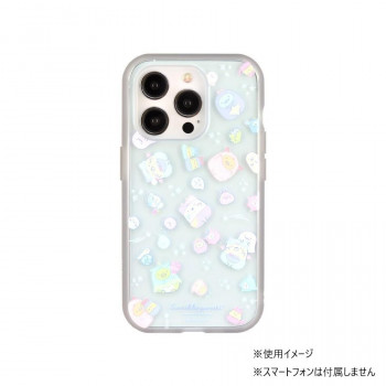 すみっコぐらし IIIIfit iPhone15Pro対応ケース おばけ SMK-179B