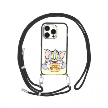 トムとジェリー IIIIfitLoop iPhone15Pro対応ケース サンドイッチ TMJ-205A