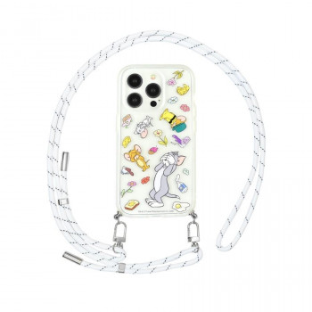 トムとジェリー IIIIfitLoop iPhone15Pro対応ケース 集合 TMJ-205B