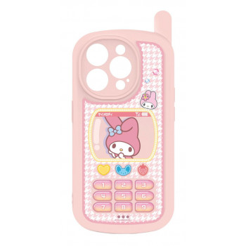 サンリオ iPhone15Pro対応レトロガラケー風ケース マイメロディ SANG-383MM