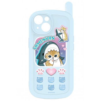 mofusand iPhone15・14対応レトロガラケー風ケース サメにゃん MOFU-38A