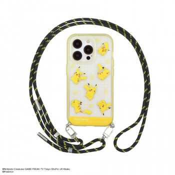 ポケットモンスター IIIIfitLoop iPhone15Pro対応ケース ピカチュウ POKE-879A