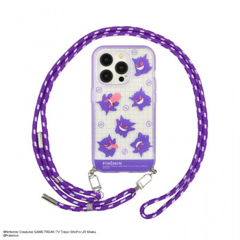 ポケットモンスター IIIIfitLoop iPhone15Pro対応ケース ゲンガー POKE-879B