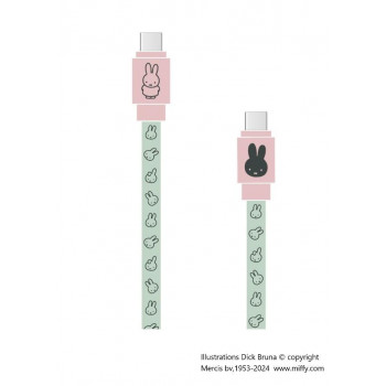 ミッフィー PD60W対応 USB2.0 Type-Cケーブル ミッフィー MF-473B