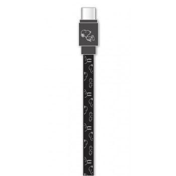 ピーナッツ PD60W対応 USB2.0 Type-Cケーブル ブラック SNGG-44BK
