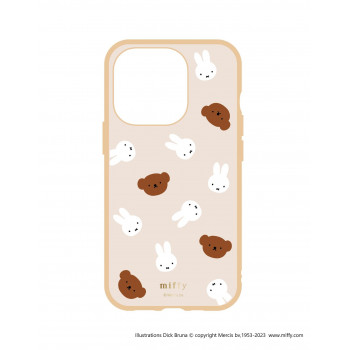 ミッフィー IIIIfit iPhone15Pro対応ケース ミッフィー＆ボリス MF-438B