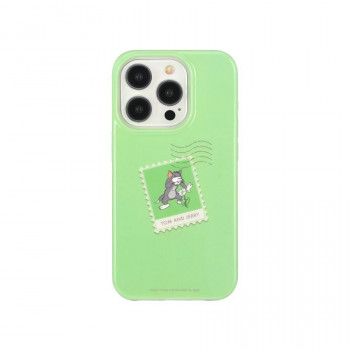 トムとジェリー iPhone15Pro対応ソフトケース トム TMJ-202A